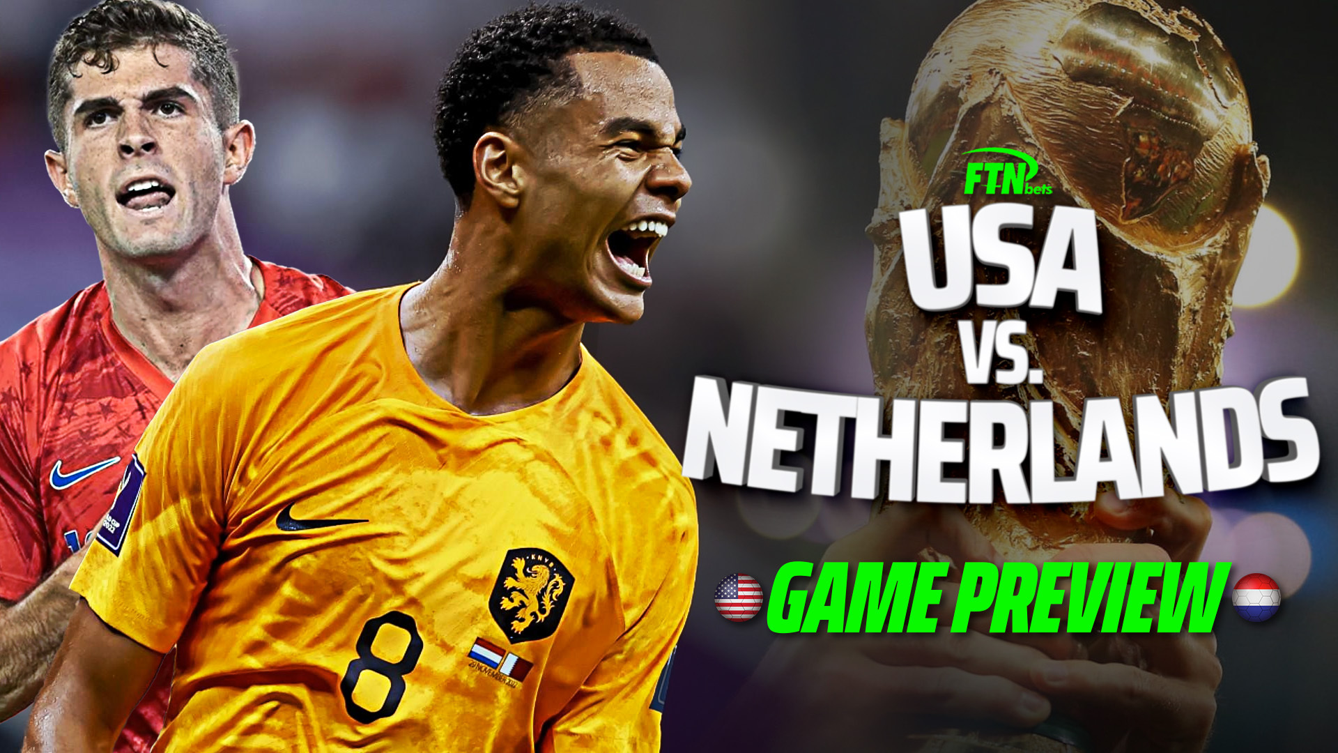 USA vs. Netherlands 2022 World Cup Betting Preview