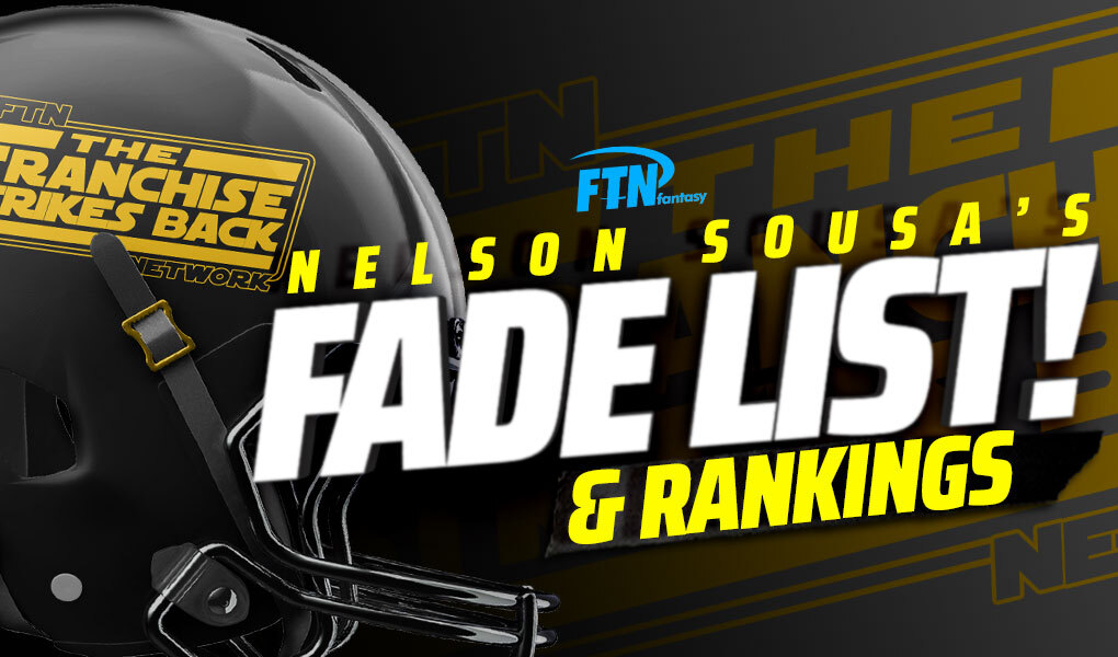 2022 NFL Fantasy Football Fades List